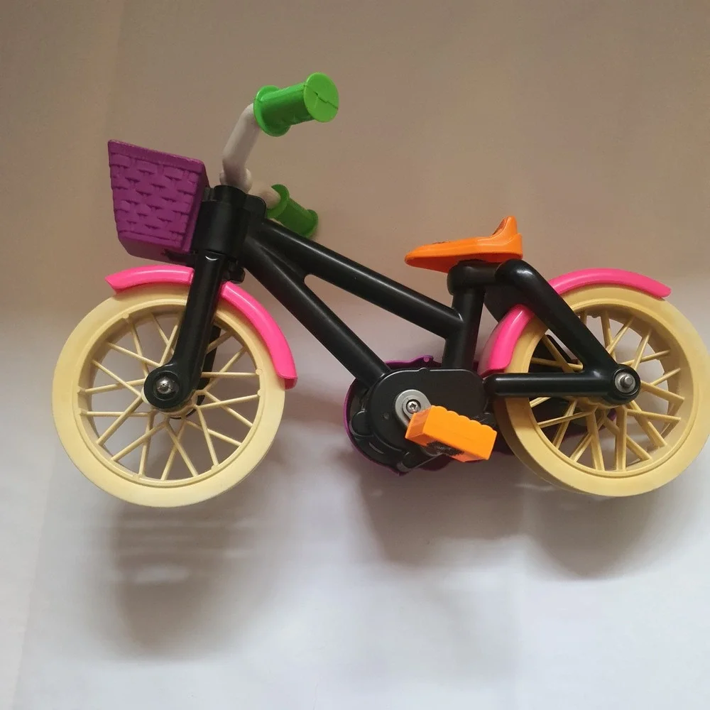 Vintage 1991 Kenner Stacy with Bike Two-Wheeler Pink Doll 15' Bike 13'‎